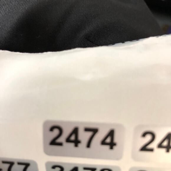 JS Collections Off Shoulder Split Gown Ruffle Maxi Evening Dress Black Size 6 - Picture 10 of 10